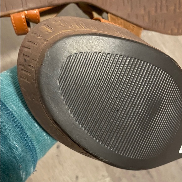 Metro Women's Brown Slide platform Sandals size 6.5 - Picture 5 of 7